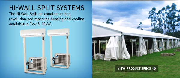 Hi-Wall Split Systems by Aircon Rentals